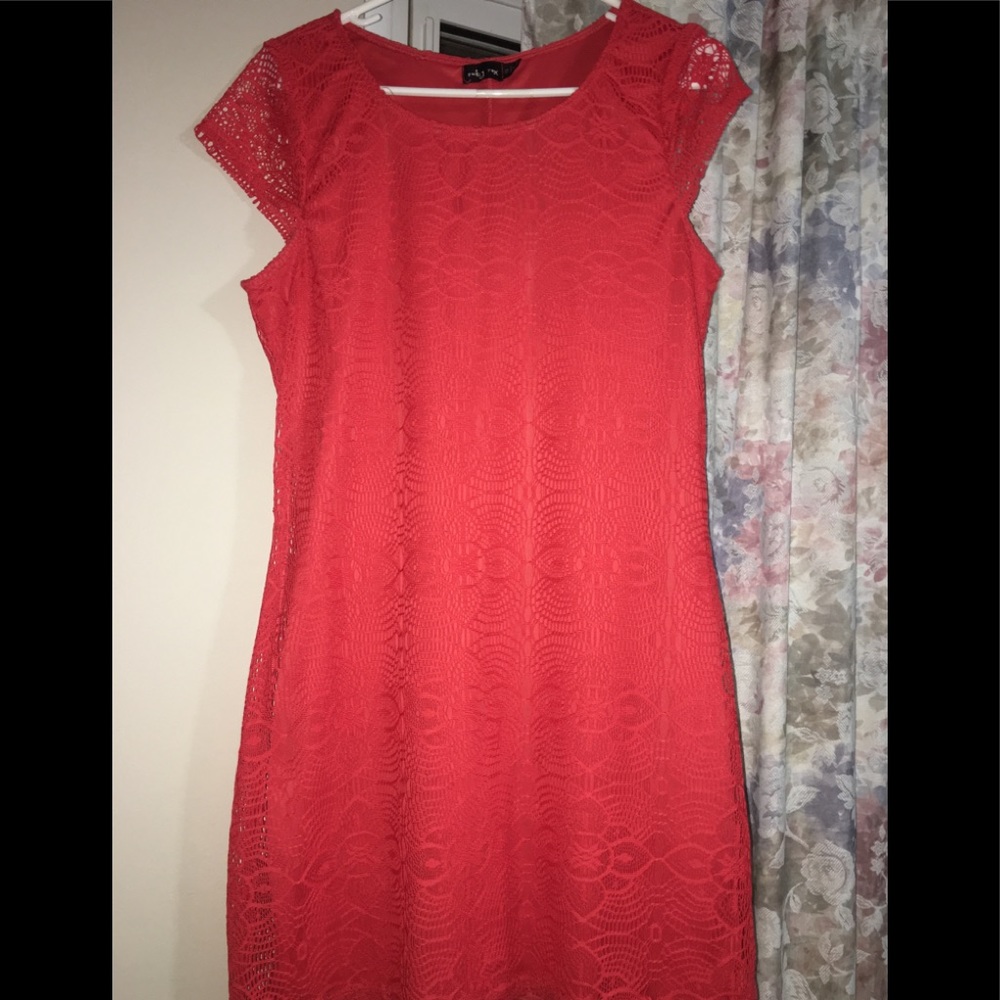 Red dress